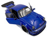 2024 Porsche 911 KS-R by Khyzyl Saleem Dark Blue Metallic 1/18 Diecast Model Car Solido S1810503