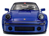 2024 Porsche 911 KS-R by Khyzyl Saleem Dark Blue Metallic 1/18 Diecast Model Car Solido S1810503
