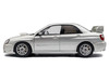 2004 Subaru Impreza WRX STI RHD Right Hand Drive Premium Silver Effect 1/18 Diecast Model Car by Solido S1812303