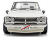 1970 Nissan Skyline C10 Hakosuka RHD Right Hand Drive White 1/18 Diecast Model Car Solido S1813001