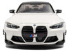 2024 BMW M3 Competition Alpine White with Carbon Top 1/18 Diecast Model Car Solido S1814301