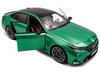 2025 BMW M5 Isle of Man Green Metallic 1/18 Diecast Model Car Solido S1814701