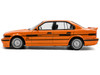 1994 BMW E34 Alpina B10 BiTurbo Orange Metallic with Black Stripes 1/64 Diecast Model Car Solido S4310407
