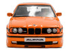 1994 BMW E34 Alpina B10 BiTurbo Orange Metallic with Black Stripes 1/64 Diecast Model Car Solido S4310407