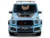2021 Brabus Rocket 900 China Blue with Black Hood 1/43 Diecast Model Car Solido S4312406