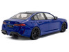 2024 BMW M5 Sedan Marina Bay Blue Metallic with Black Top 1/43 Diecast Model Car Solido S4317551