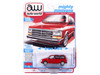 1989 Dodge Caravan Turbo Van Flash Red Mighty Minivans Series 1/64 Diecast Model Car Auto World 64522-AWSP206A