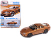 1998 Toyota Supra Sedona Sunset Bronze Metallic Modern Muscle Series 1/64 Diecast Model Car Auto World 64522-AWSP209A
