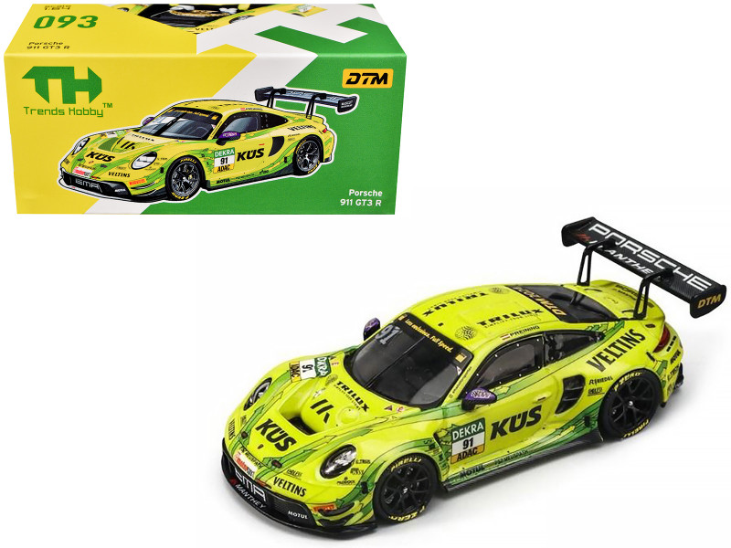 Porsche 911 GT3 R 992 #91 Thomas Preining Manthey EMA DTM 2024 1/64 Diecast Model Car Trends Hobby 241084(C)