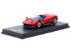 2021 Ferrari Daytona SP3 Red Metallic with Booklet 1/64 Diecast Model Car Centauria FSD.I.001-E