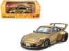 RWB 993 Yoshiwara Gold Metallic 1/64 Diecast Model Car Model Model MM64-RWB993-006