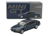 BMW 750IL Sorrento Blue Metallic with Sun Roof Limited Edition 1/64 Diecast Model Car Mini GT MGT00894