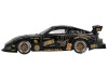 Mazda RX-7 LB-Super Silhouette FD-NILES Black with Gold Graphics Limited Edition 1/64 Diecast Model Car Mini GT MGT01101