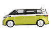 Volkswagen ID. Buzz Van Pomelo Yellow Metallic and Candy White Limited Edition 1/64 Diecast Model Car Mini GT MGT01110