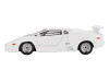 Lamborghini Countach 25th Anniversary White Limited Edition 1/64 Diecast Model Car Mini GT MGT01134