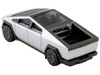 Tesla Cybertruck Pickup Truck Brushed Metal 1/75 Diecast Model Car Tomica 955375-41