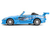 2001 Honda S2000 Convertible Blue with Graphics Fast & Furious Remix Series 1/32 Diecast Model Car Jada 35397