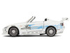 2001 Honda S2000 Convertible White with Graphics Fast & Furious Remix Series 1/32 Diecast Model Car Jada 35629