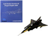 Saab Draken Fighter Aircraft 21 Draken 45th Anniversary Dragon Knights Retirement Livery 2005 Austrian Air Force 1/72 Diecast Model Airplane Aviation 72 AV72-41010