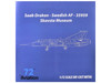 Saab S35 Draken Fighter Aircraft 59 F 11 Wing Skavsta Museum 1979 Swedish Air Force 1/72 Diecast Model Airplane Aviation 72 AV72-41011