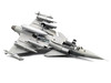Saab JAS 39E Gripen Fighter Aircraft Brazilian Air Force 1/72 Diecast Model Airplane Aviation 72 AV72-43008