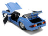 1979 Chevrolet Camaro Z28 Police Highway Drag Blue and White Bigtime Muscle Series 1/24 Diecast Model Car Jada 36626