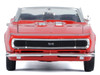 1967 Chevrolet Camaro SS Convertible Burgundy 1/24 Diecast Model Car Motormax 73301R