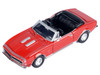 1967 Chevrolet Camaro SS Convertible Burgundy 1/24 Diecast Model Car Motormax 73301R