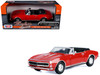 1967 Chevrolet Camaro SS Convertible Burgundy 1/24 Diecast Model Car Motormax 73301R