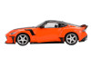 Nissan Z VeilSide FFZ400 Orange with Black Top Limited Edition 1/64 Diecast Model Car Mini GT MGT00989