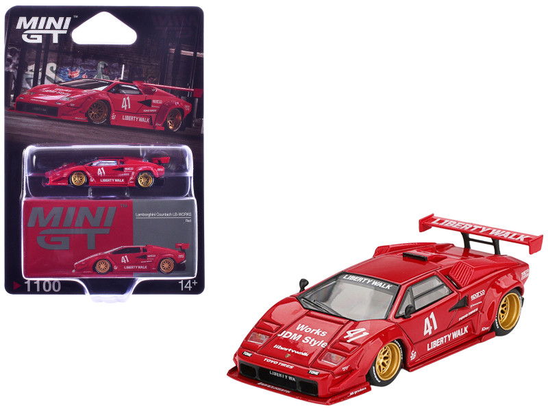 Toyota GR86 LB Nation Liberty Walk Red with Carbon Hood Limited