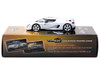 Koenigsegg CC850 White with Tarmac Cards Global64 Series 1/64 Diecast Model Tarmac Works T64G-TL051-WH