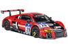 Audi R8 LMS #29 Nicki Thiim - Christer Jons - Pierre Kaffer Audi Sport Team WRT 24 Hours of Nurburgring 2015 1/64 Diecast Model Car Paragon PA-55264