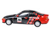1995 Honda Civic Coupe EJ1 #94 Autocross - ADVAN Black and Red 1/64 Diecast Model Car Paragon PA-55767