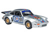 Porsche 911 Carrera RSR 3.0 Martini Racing Silver Metallic with Stripes 1/64 Diecast Model Car Paragon PA-55794