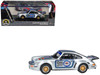 Porsche 911 Carrera RSR 3.0 Martini Racing Silver Metallic with Stripes 1/64 Diecast Model Car Paragon PA-55794