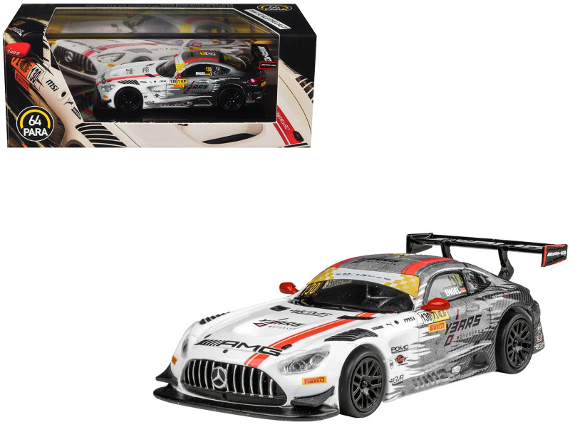 Mercedes-AMG GT3 #130 Maro Engel GruppeM Racing Winner Macau GT Cup - FIA GT World Cup 2024 1/64 Diecast Model Car Paragon PA-56362