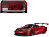 McLaren 720S GT3X Red Metallic 1/64 Diecast Model Car by CM Model CM64-720SGT3X-02
