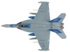 Boeing EA-18G Growler Aircraft 168256 VAQ-139 Cougars 2025 United States Navy Air Power Series 1/72 Diecast Model Hobby Master HA5160