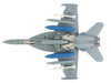 Boeing EA-18G Growler Aircraft 168256 VAQ-139 Cougars 2025 United States Navy Air Power Series 1/72 Diecast Model Hobby Master HA5160