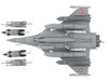 Dassault Rafale B Fighter Aircraft 113-IE/330 Libya 2011 French Air Force Air Power Series 1/72 Diecast Model Hobby Master HA9618