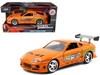 Brian's Toyota Supra Orange "Fast & Furious" Movie 1/32 Diecast Model Car Jada 97345 