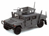 HUMVEE 4 CT Military Vehicle Matt Gray with Alternative Tops 1/64 Diecast Model Car BM Creations 64B0461