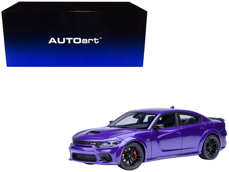 Dodge Charger Scat Pack Widebody Plum Crazy Purple Metallic 1/18