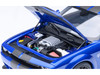 2022 Dodge Challenger SRT Jailbreak Indigo Blue Metallic with Carbon Stripes 1/18 Model Car Autoart 71763