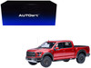 2019 Ford F 150 Raptor Pickup Truck Ruby Red Metallic 1/18 Model Car Autoart 72950