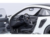 Porsche 911 991 2 GT3 RS Weissach Package White with Carbon Hood and Top 1/18 Model Car Autoart 78176