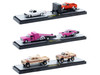 Auto Haulers Set of 3 Trucks Release 95 Limited Edition to 6000 pieces Worldwide 1/64 Diecast Model Cars M2 Machines 36000-95