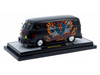 1960 Volkswagen Delivery Van Maui & Sons Black with Graphics Limited Edition to 4050 pieces Worldwide 1/24 Diecast Model Car M2 Machines 40300-139B
