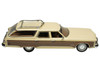1976 Oldsmobile Custom Cruiser Cream Gold with Woodgrain Sides Limited Edition to 200 pieces Worldwide 1/43 Model Car Goldvarg Collection GC-078A